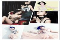 时装周小S居然挤进紧身衣了