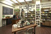 彩妆的小店怎么装修的美观清新