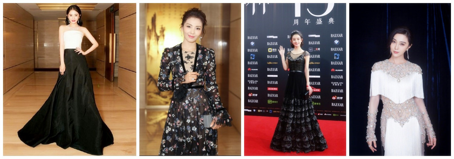芭莎明星慈善夜落幕，女星晚宴妆容教程